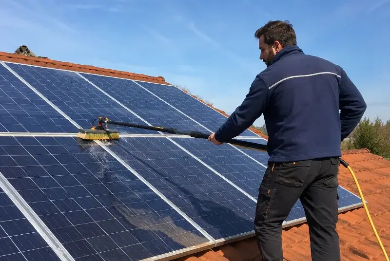Nettoyage et entretien de panneaux solaires à Sainte-Anne-sur-Brivet