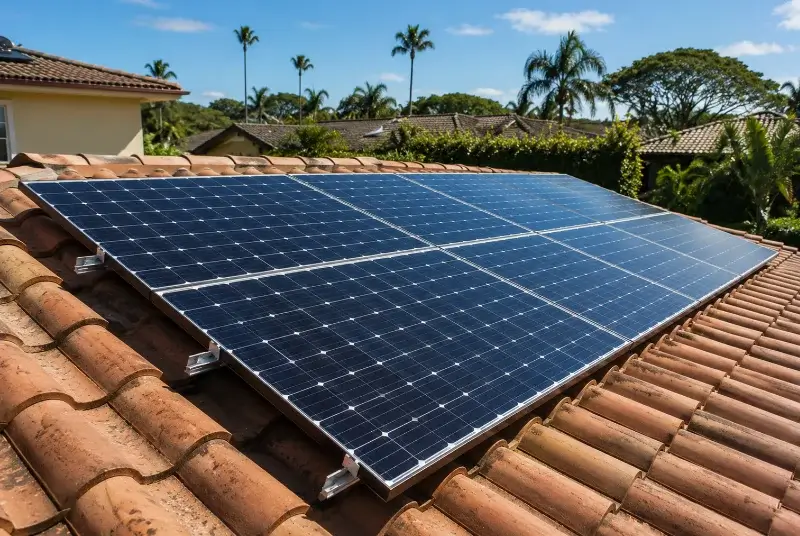 Installation de panneaux solaires à Sainte-Anne-sur-Brivet